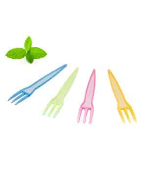 French fry forks plastic
