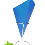 Pommes Frites Spitztüten Blau 40 Stück