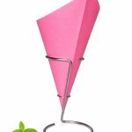 Pommes Frites Spitztüten Rosa 40 Stück