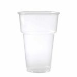 Kunststoff-Bier-/Softdrinkglas / 250 ml / für Pommes-Meter / 50 Stück