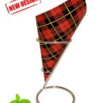 Pommes Frites Spitztüten / Schottischer Tartan / 40 Stück