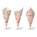 Süßigkeiten Spitztüten  Motiv Süßigkeiten 40 Stück