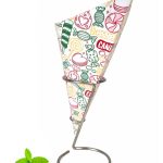 Pommes Frites Spitztüten / Süßigkeiten-Druck / 40 Stück
